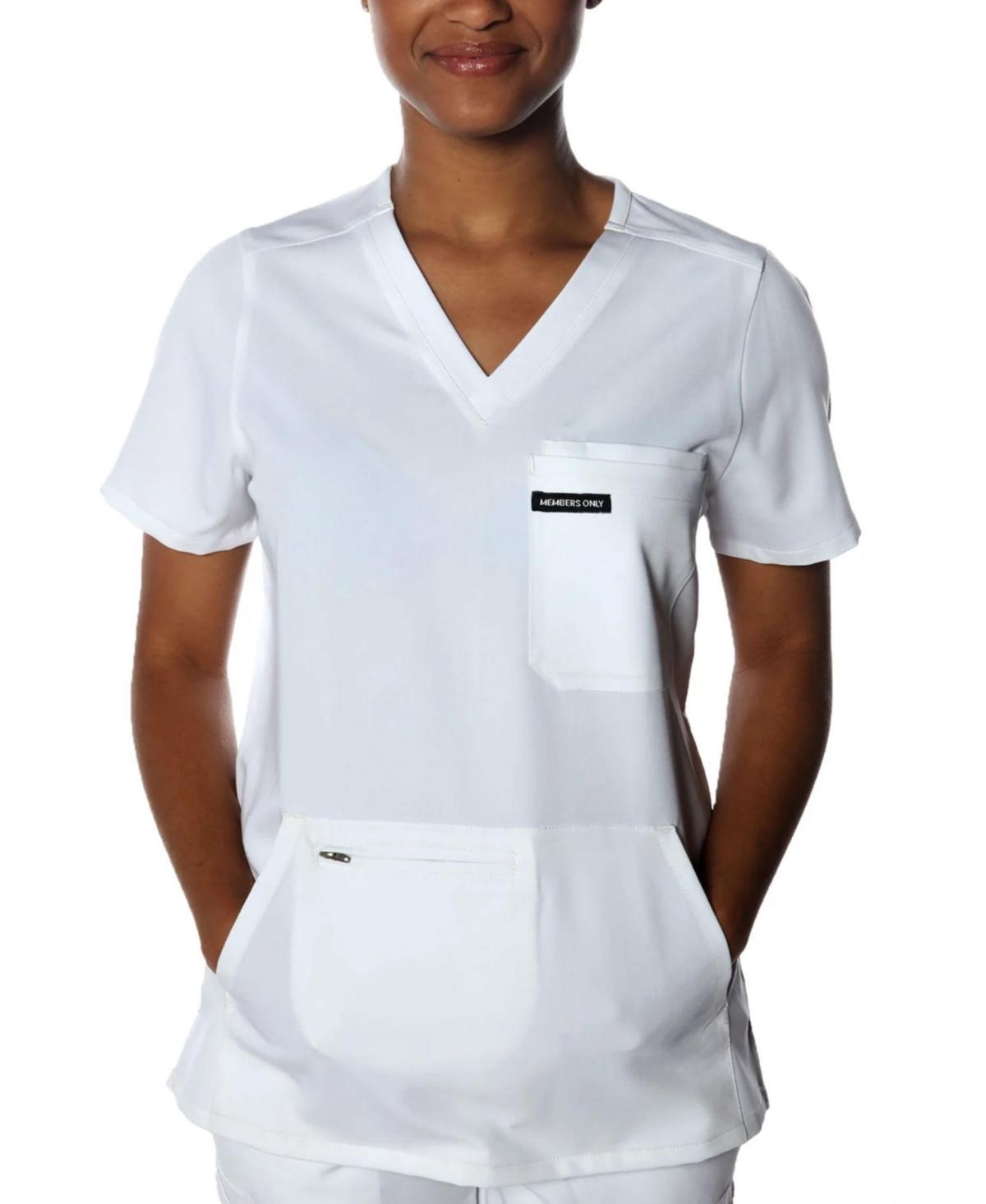 Members Only Womens Cordoba 5-Pocket Scrub Top Product Image