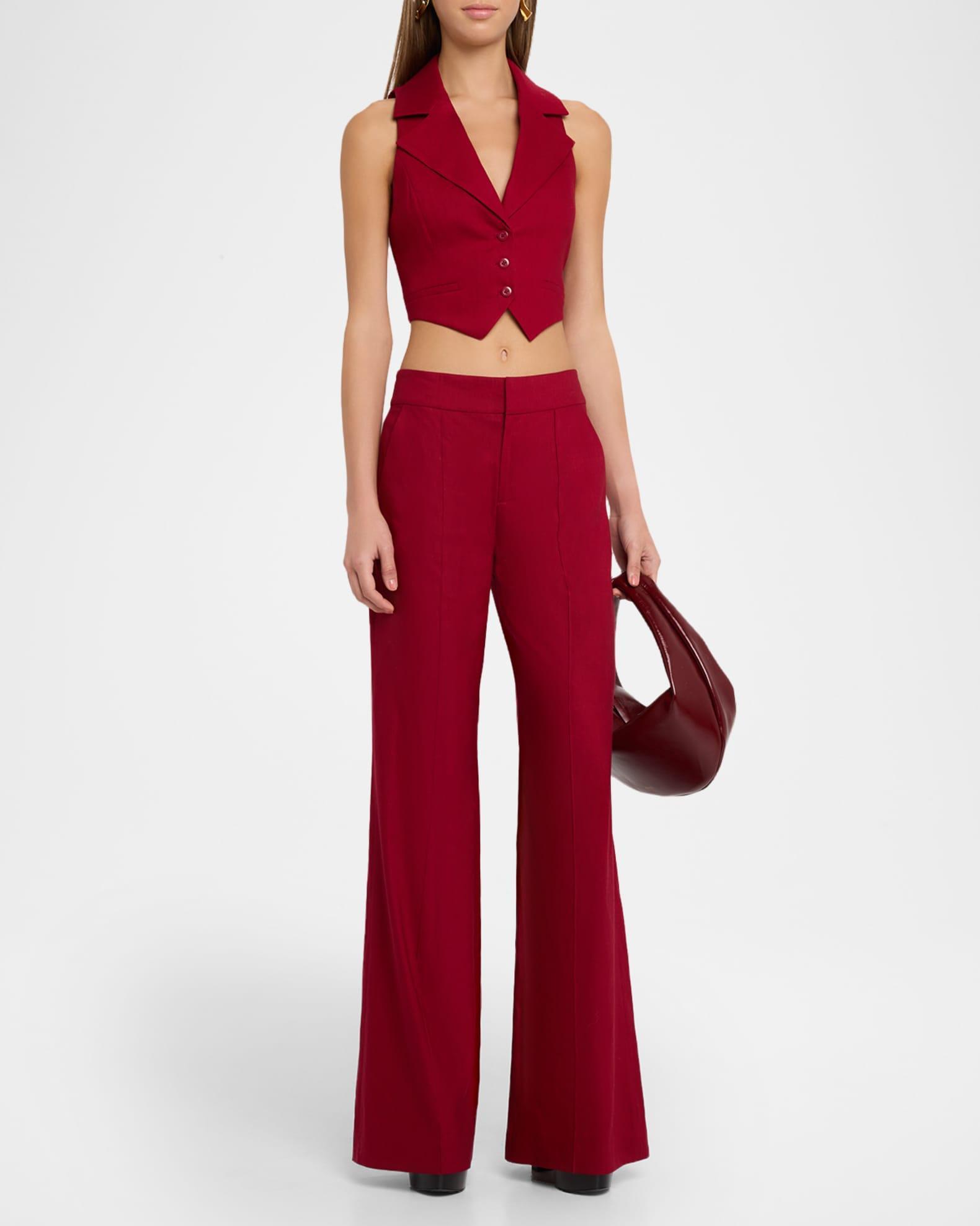 Dylan High-Rise Wide-Leg Pants Product Image