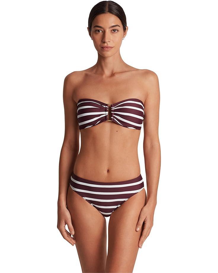 Women's Lauren Ralph Lauren Largo Stripe Ring Bandeau Top Product Image