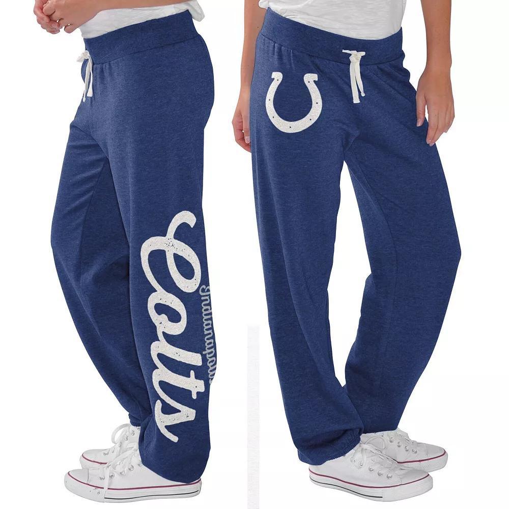 Women's G-III 4Her by Carl Banks Royal New York Giants Scrimmage Fleece Pants, Size: Large, Blue Product Image