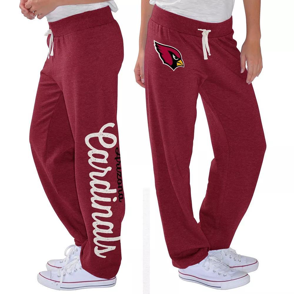 Women's G-III 4Her by Carl Banks Cardinal Arizona Cardinals Scrimmage Fleece Pants, Size: Large, Red Product Image