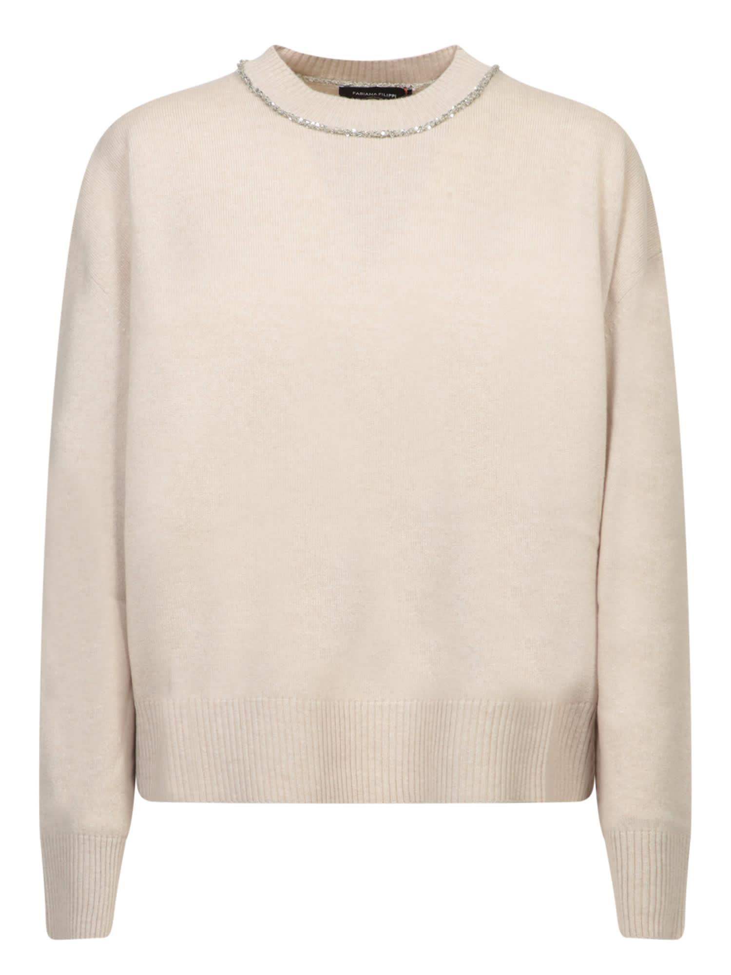 FABIANA FILIPPI Knitwear In Beige Product Image