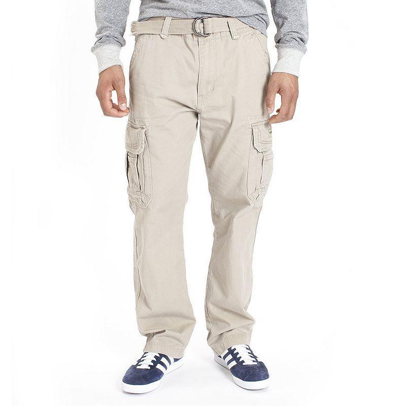 Men's UNIONBAY Cargo Survivor Pants, Size: 34 X 32, Desert Product Image