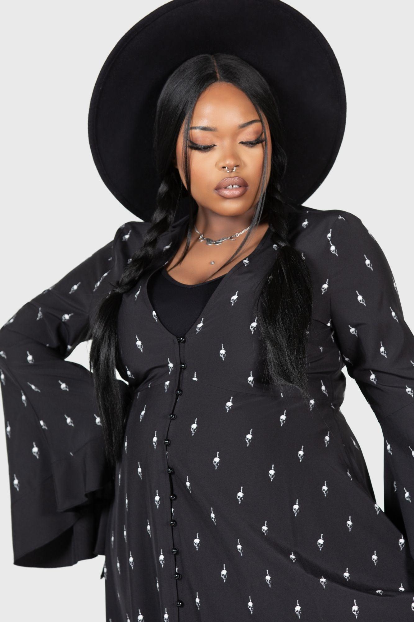 Bury Hatchets Midi Dress Female Product Image