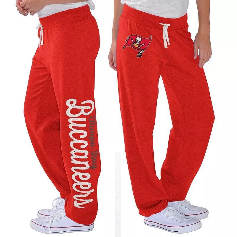 Women's G-III 4Her by Carl Banks Red Tampa Bay Buccaneers Scrimmage Fleece Pants, Size: XL Product Image