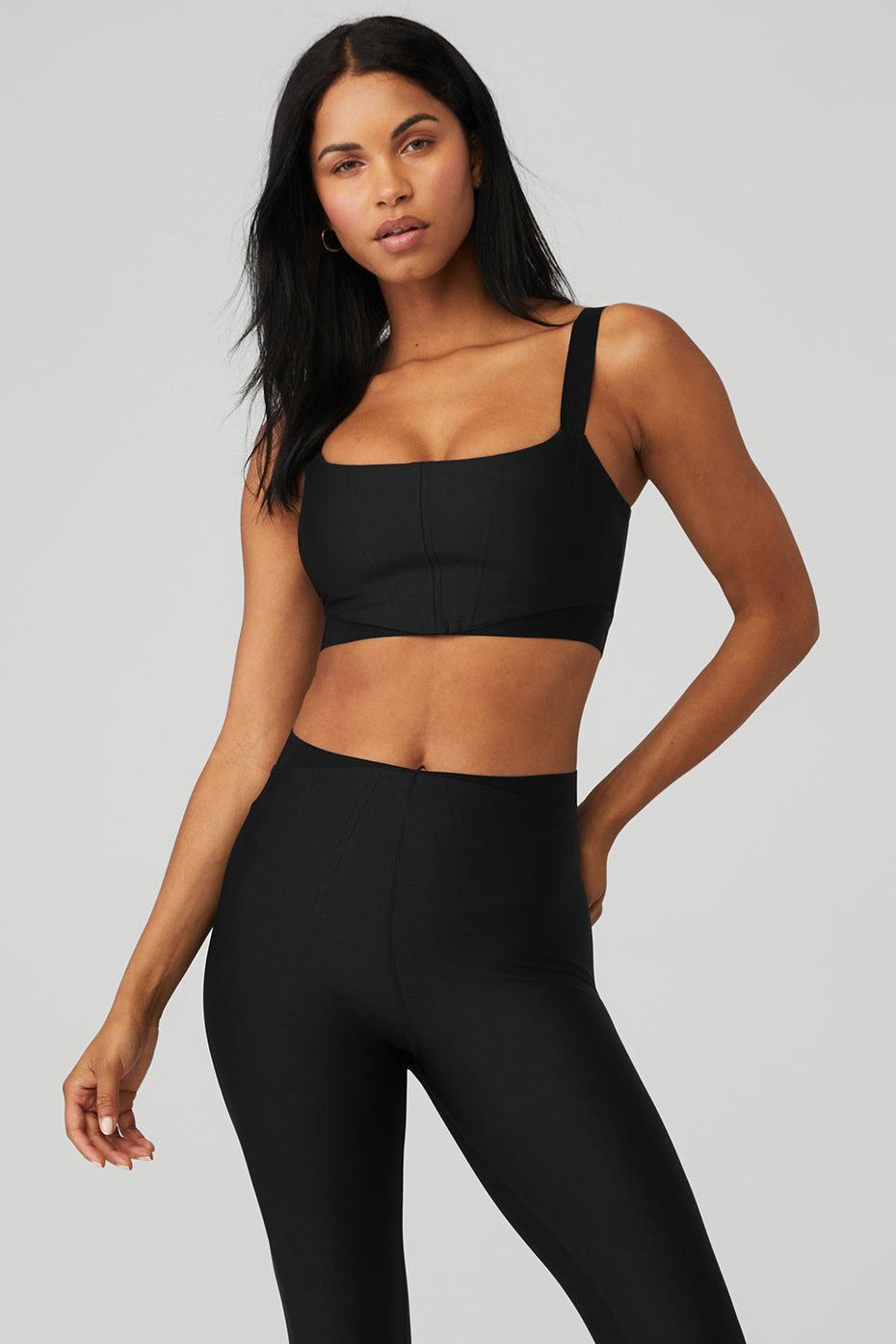 Airlift High-Waist 7/8 Corset Legging - Black Female Product Image