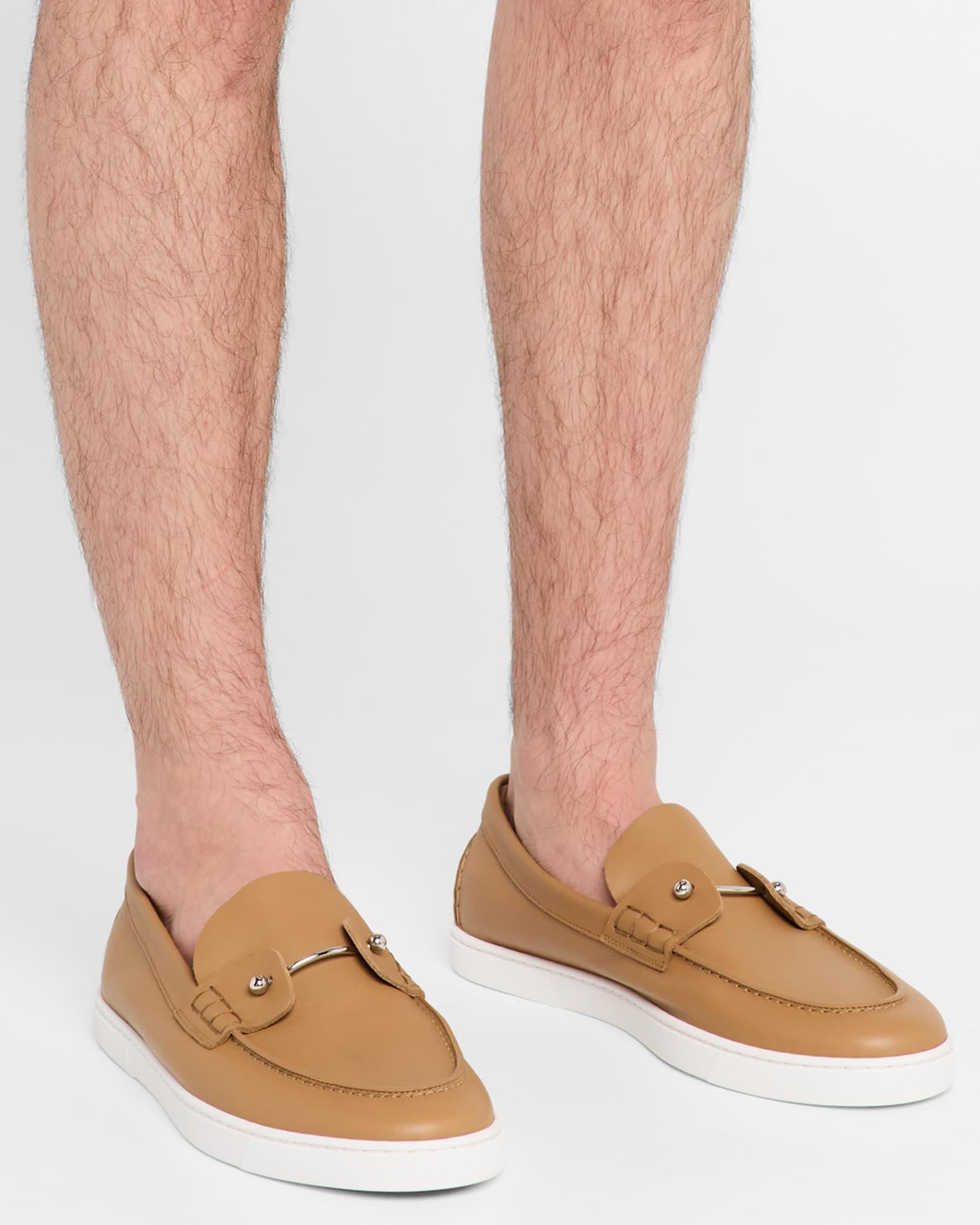 Men's Chambeliboat Leather Loafers Product Image