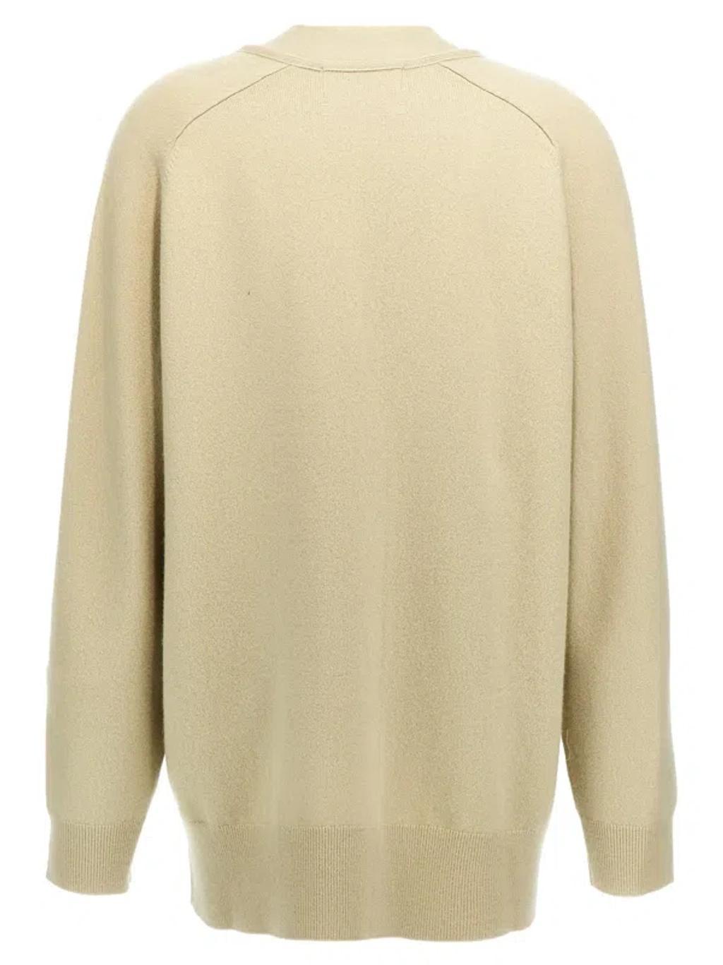 EXTREME CASHMERE N.117 Cardigan Desert Cardigan In Beige Product Image