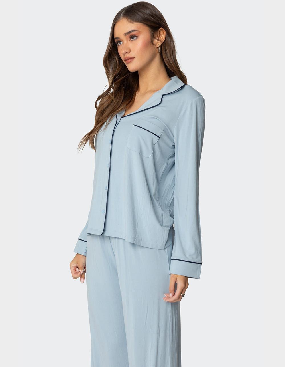 EDIKTED Jeanette Button Up Shirt Product Image