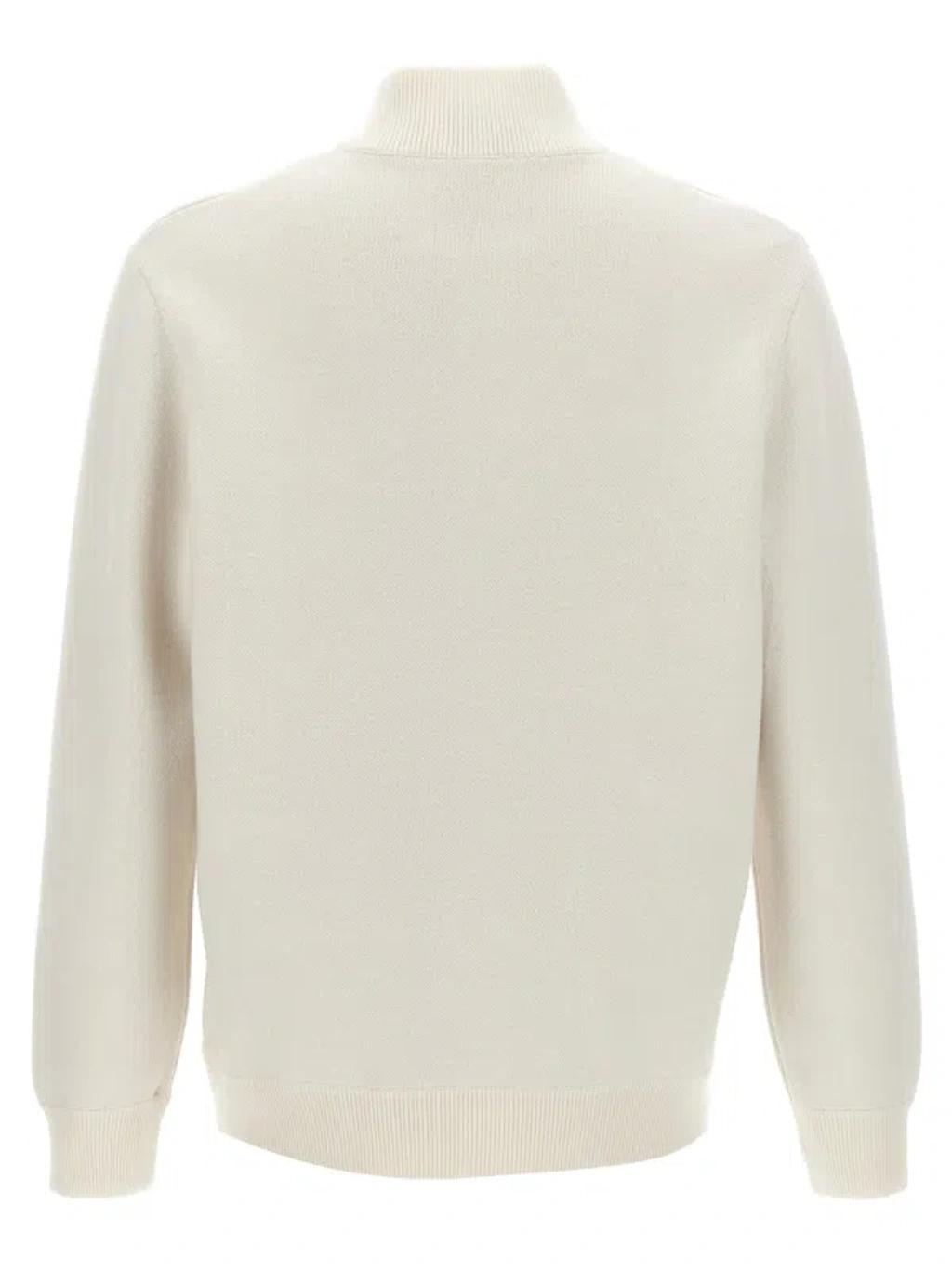 BRUNELLO CUCINELLI Cardigan In White Product Image