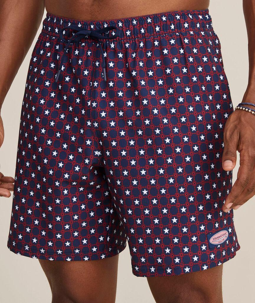 7 Inch Printed Chappy Swim Trunks Product Image