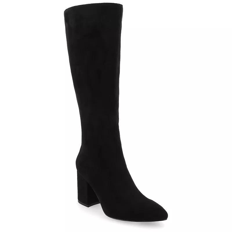 Journee Tru Comfort Foam™ Women's Ameylia Knee High Boots, Size: 9.5, Black Product Image