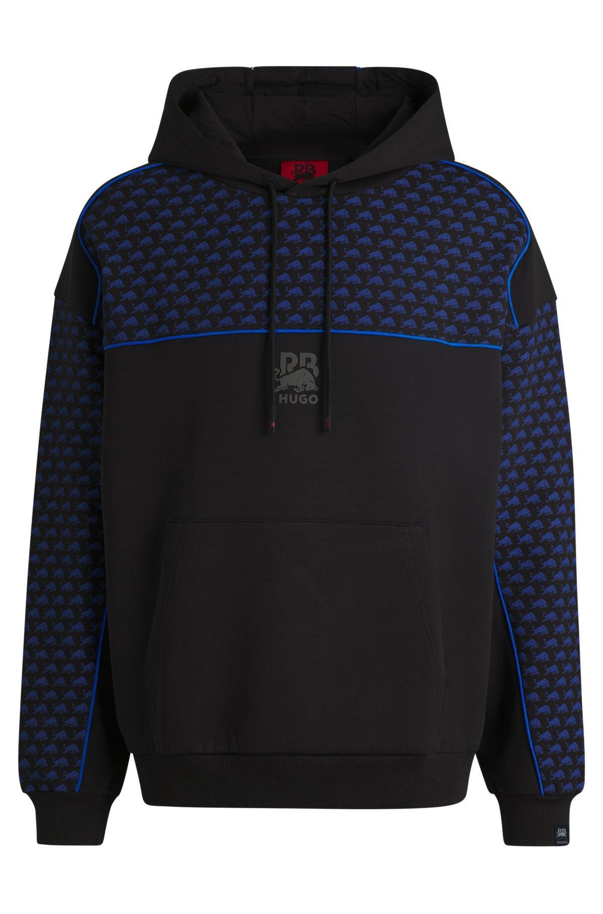 HUGO x RB hoodie with piping details Product Image