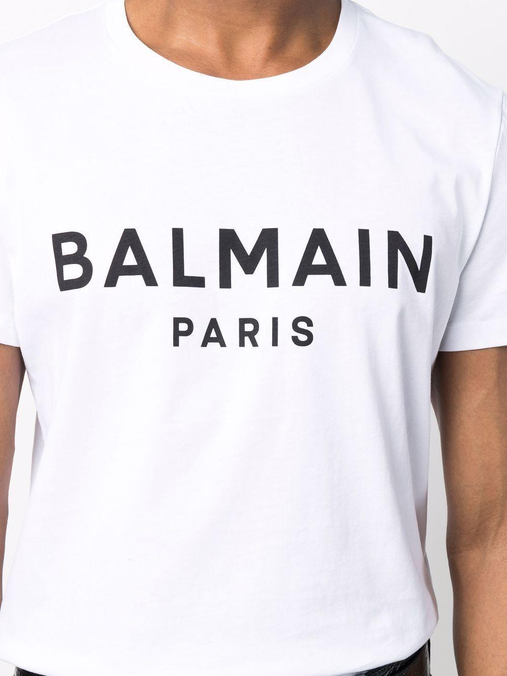 logo-print cotton T-shirt Product Image
