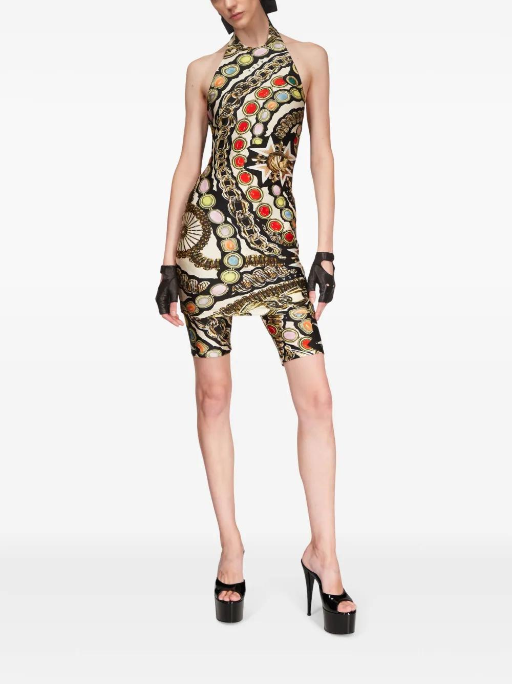 gemstone-print minidress Product Image