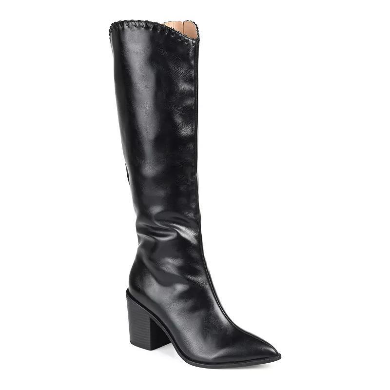 Journee Collection Gaibree Womens Buckle Knee-High Boots Product Image