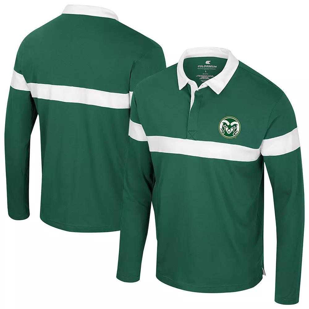 Men's Colosseum  Garnet Florida State Seminoles Too Cool For School Long Sleeve Polo, Size: Small, Red Product Image