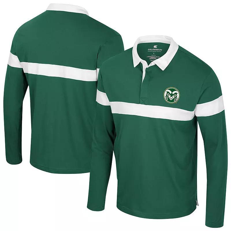 Men's Colosseum  Garnet Florida State Seminoles Too Cool For School Long Sleeve Polo, Size: Small, Red Product Image