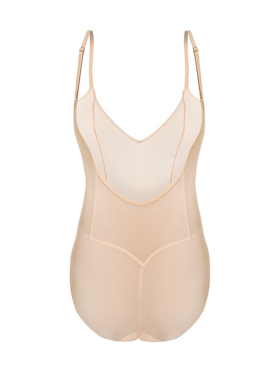 Item m6 All Mesh Shape Low Back Bodysuit Product Image