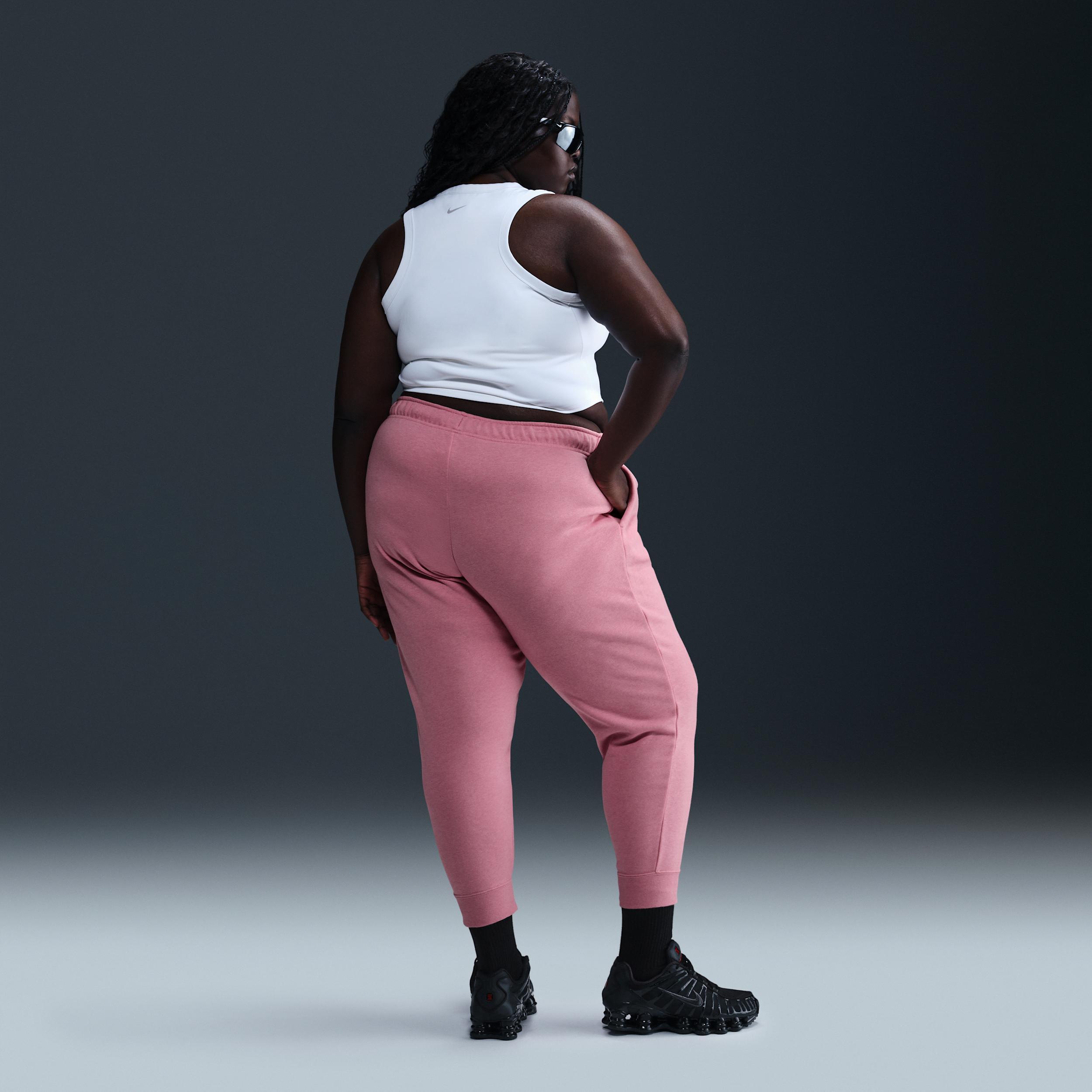 Womens Nike Sportswear Club Fleece Mid-Rise Jogger Pants (Plus Size) Product Image