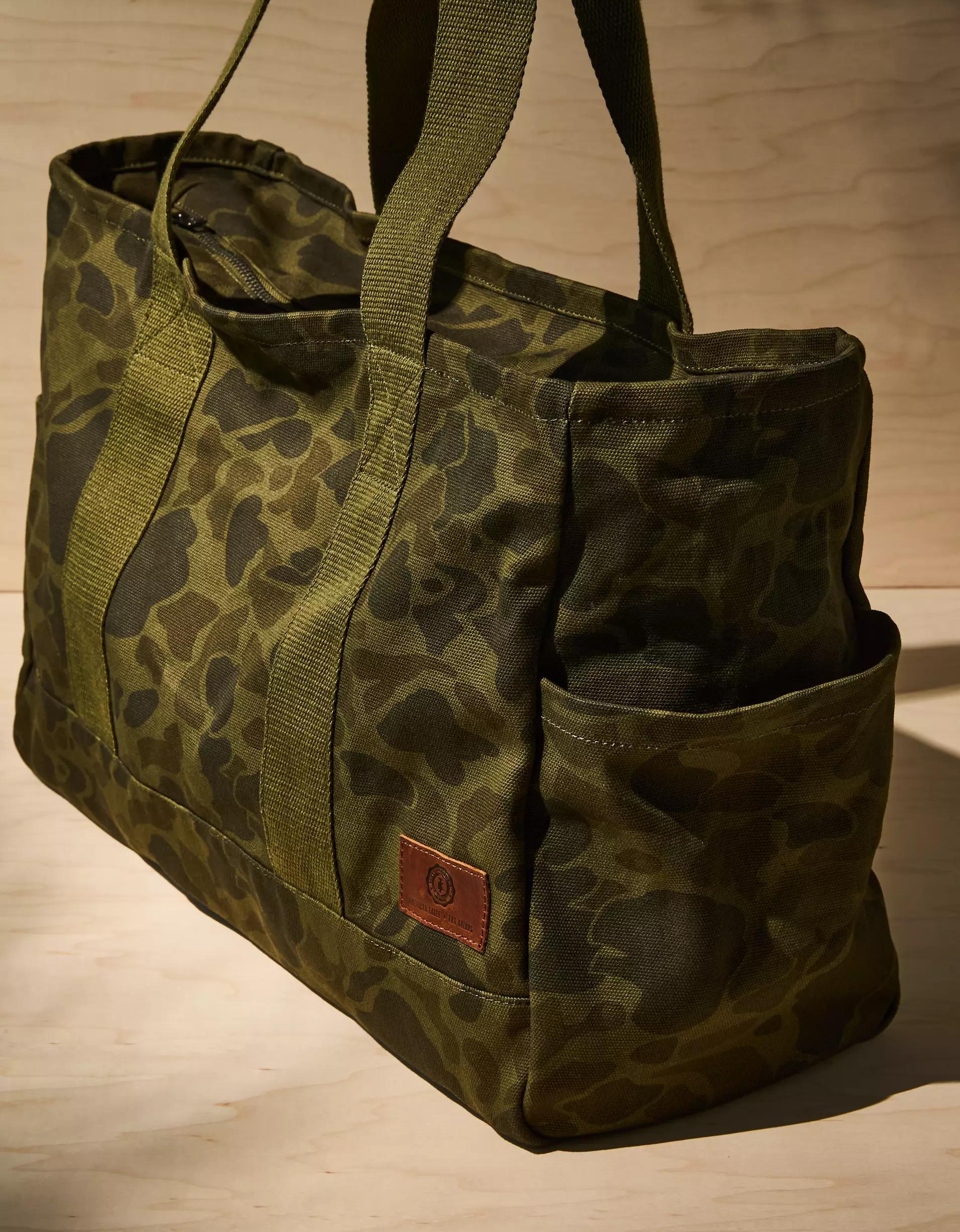 AE x Tru Kolors Camo Canvas Tote Bag Product Image