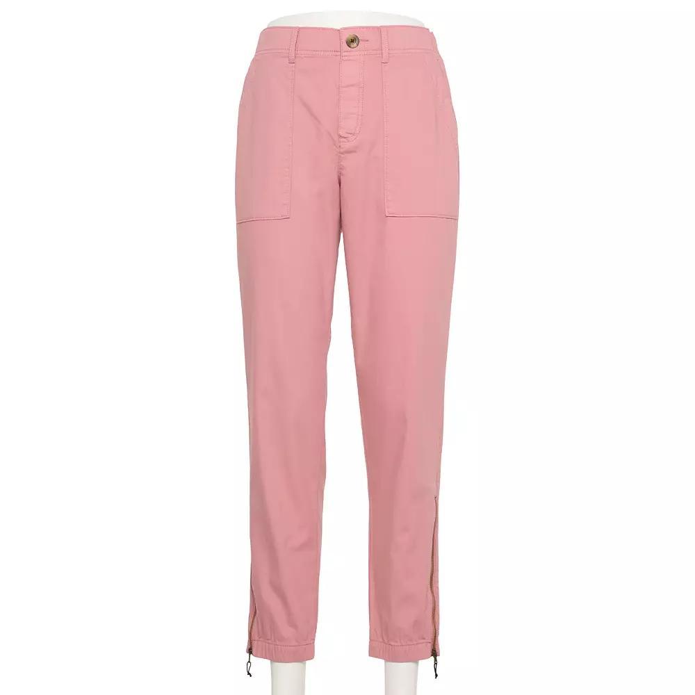 Women's Sonoma Goods For Life® Adaptive Utility Joggers, Size: Small, Desert Pink Product Image