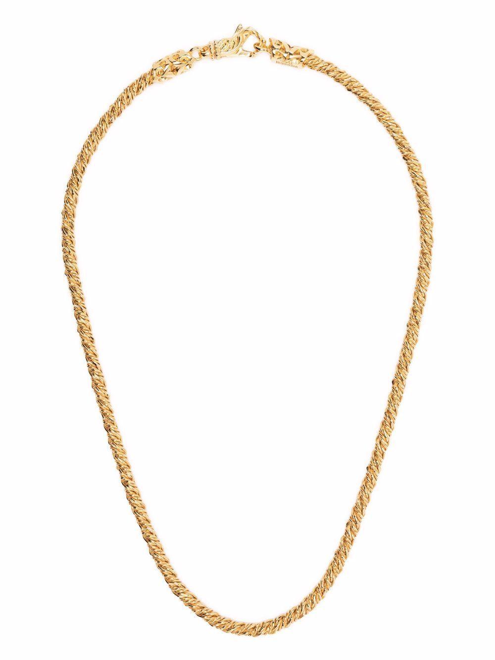 Torsion chain necklace Product Image