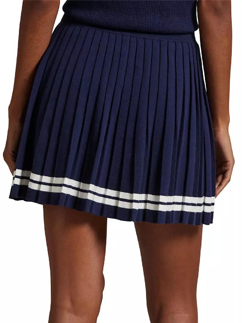 Womens Sweater Cotton-Blend Skort Product Image