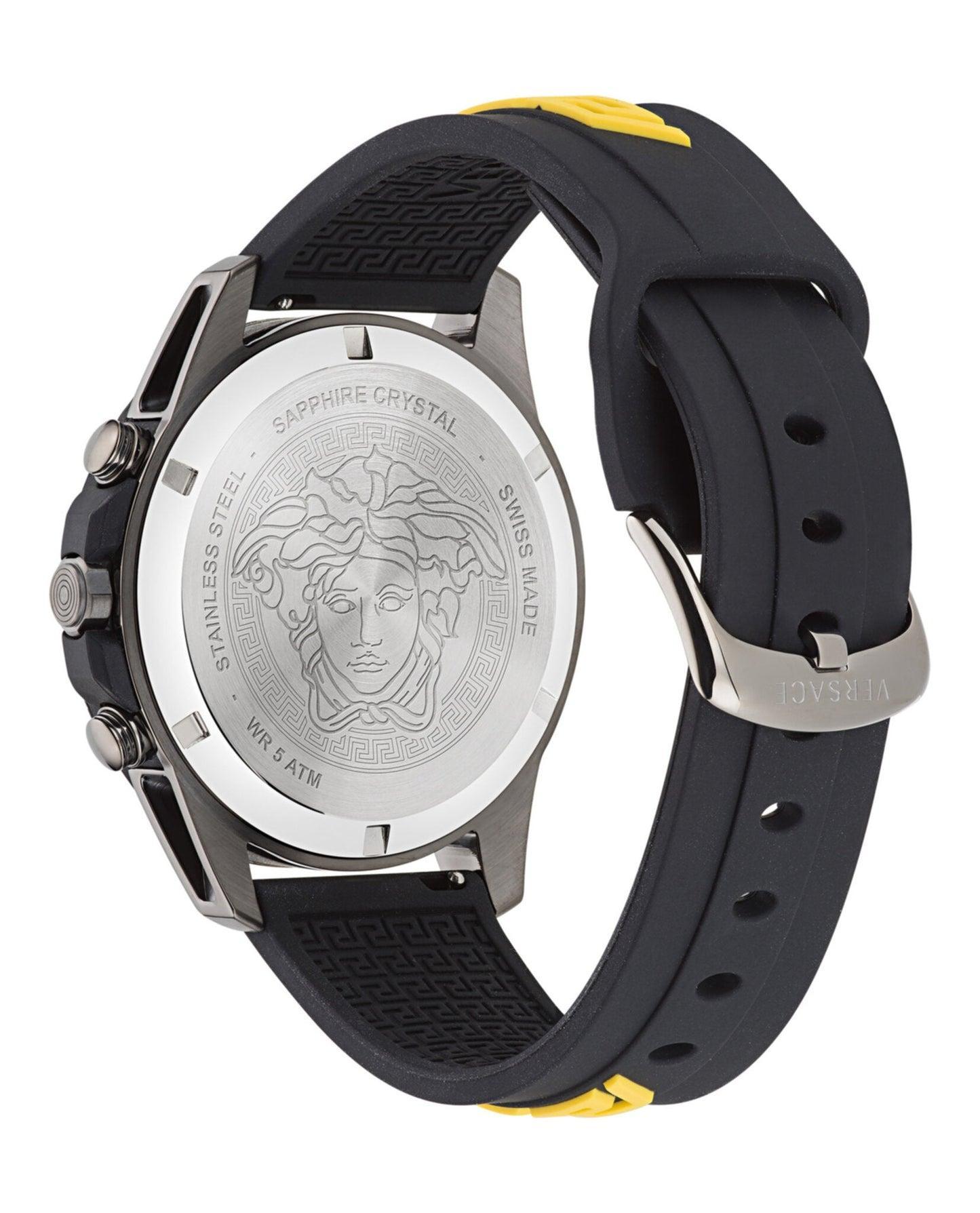 Versace Greca Action Chrono Silicone Watch Product Image