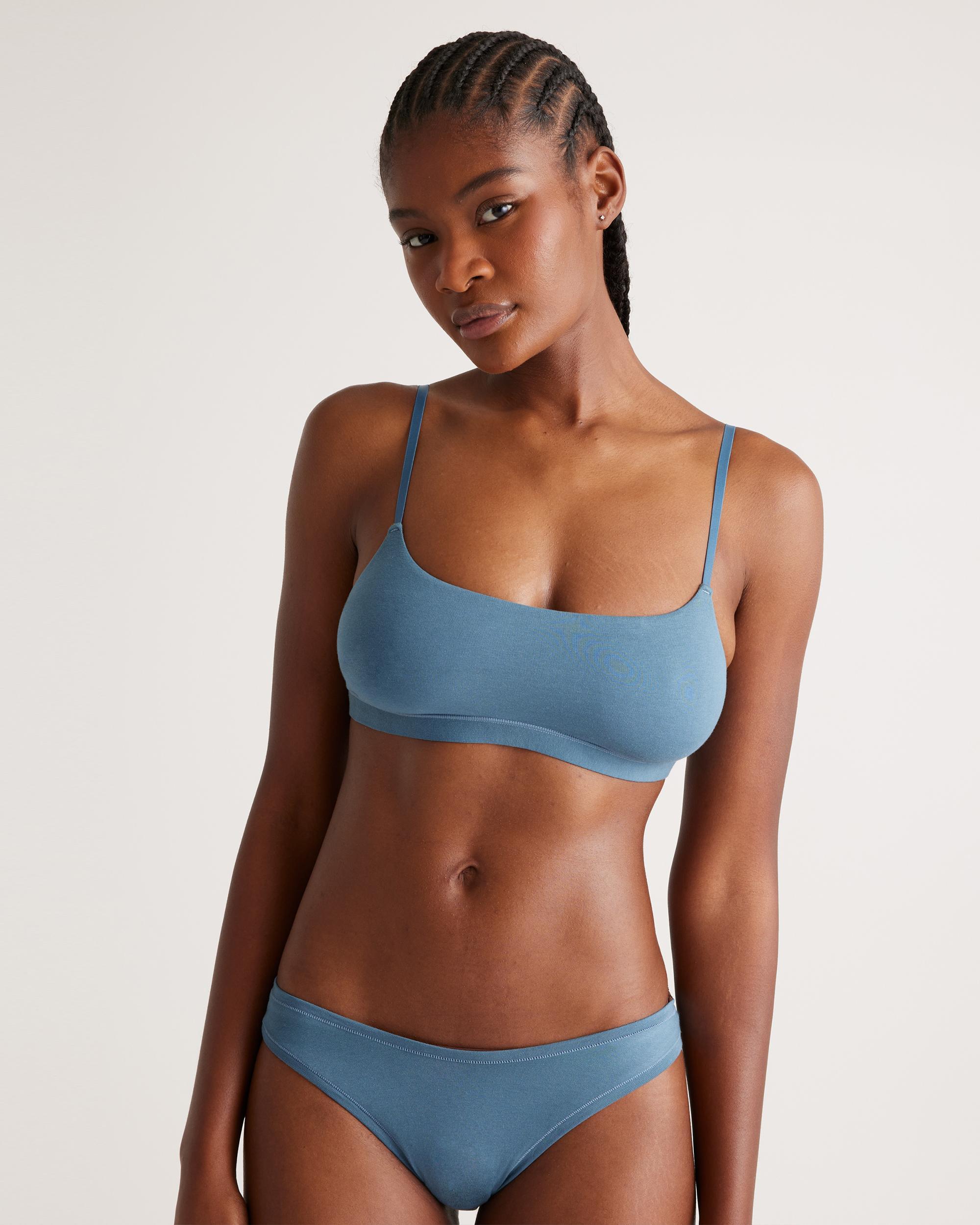 Quince | Women's High-Cut Thong Size XS, Organic Cotton Product Image