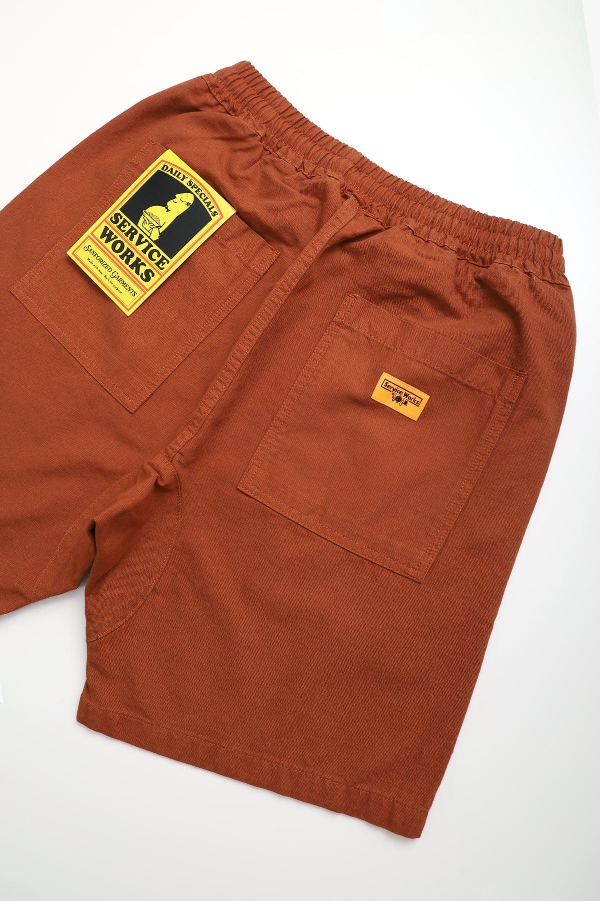 Classic Chef Shorts - Terracotta Product Image