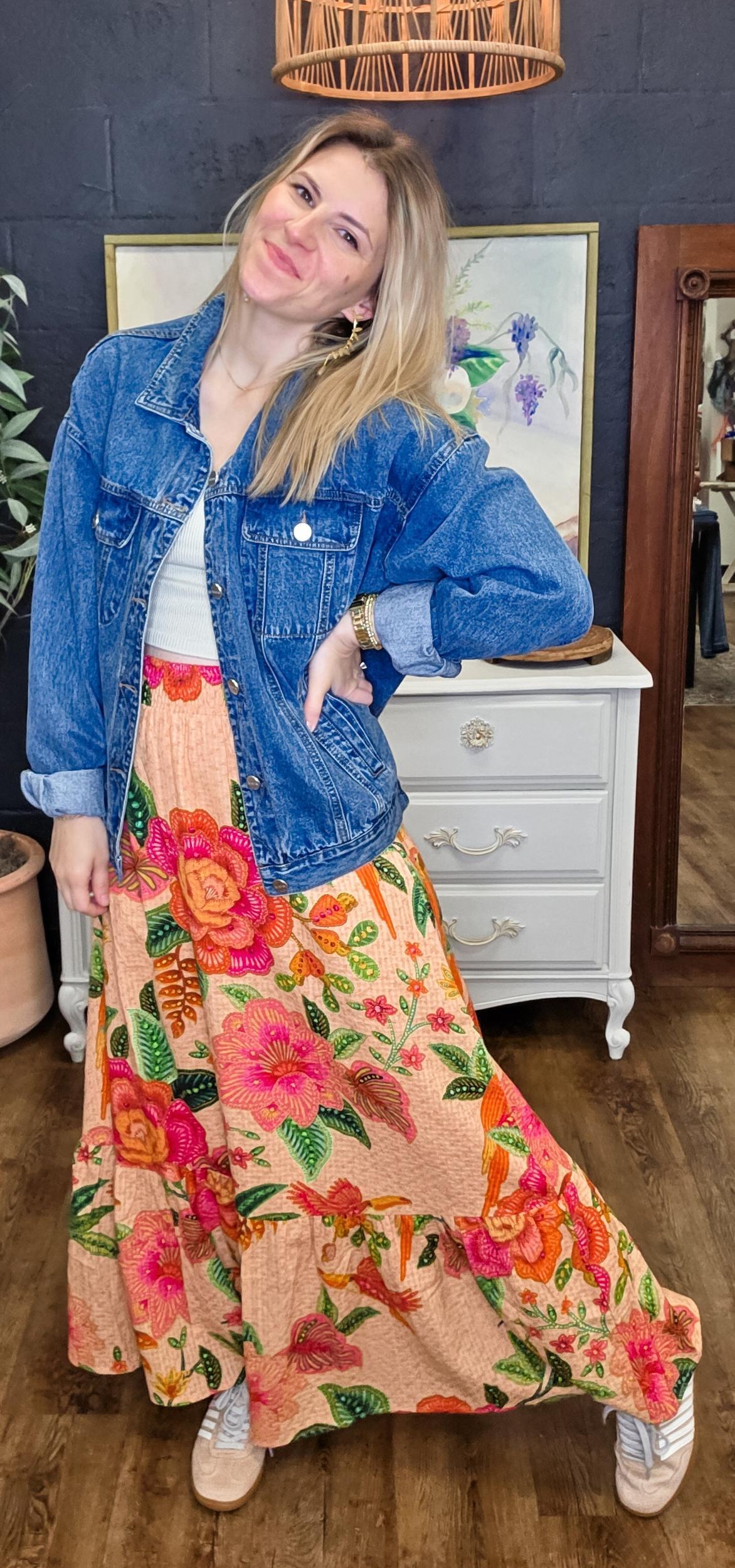 Island Hopping Maxi Skirt (Small to Large) Product Image