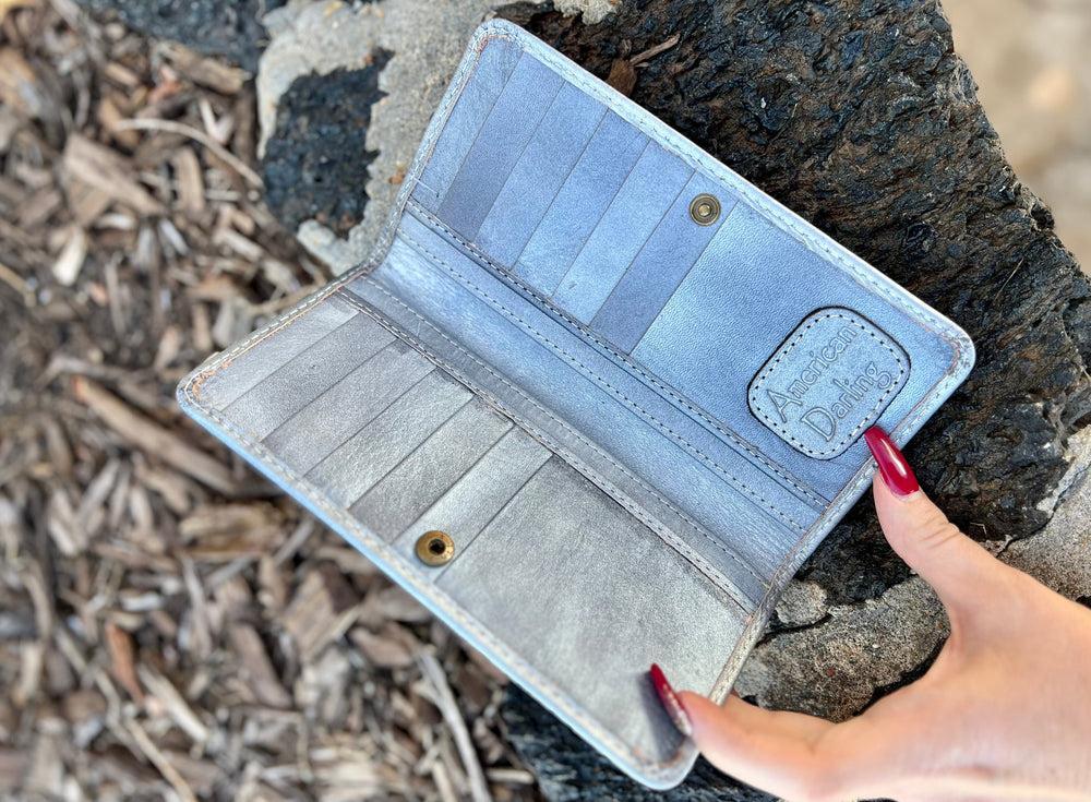 Silver/Turquoise Darling Wallet Product Image