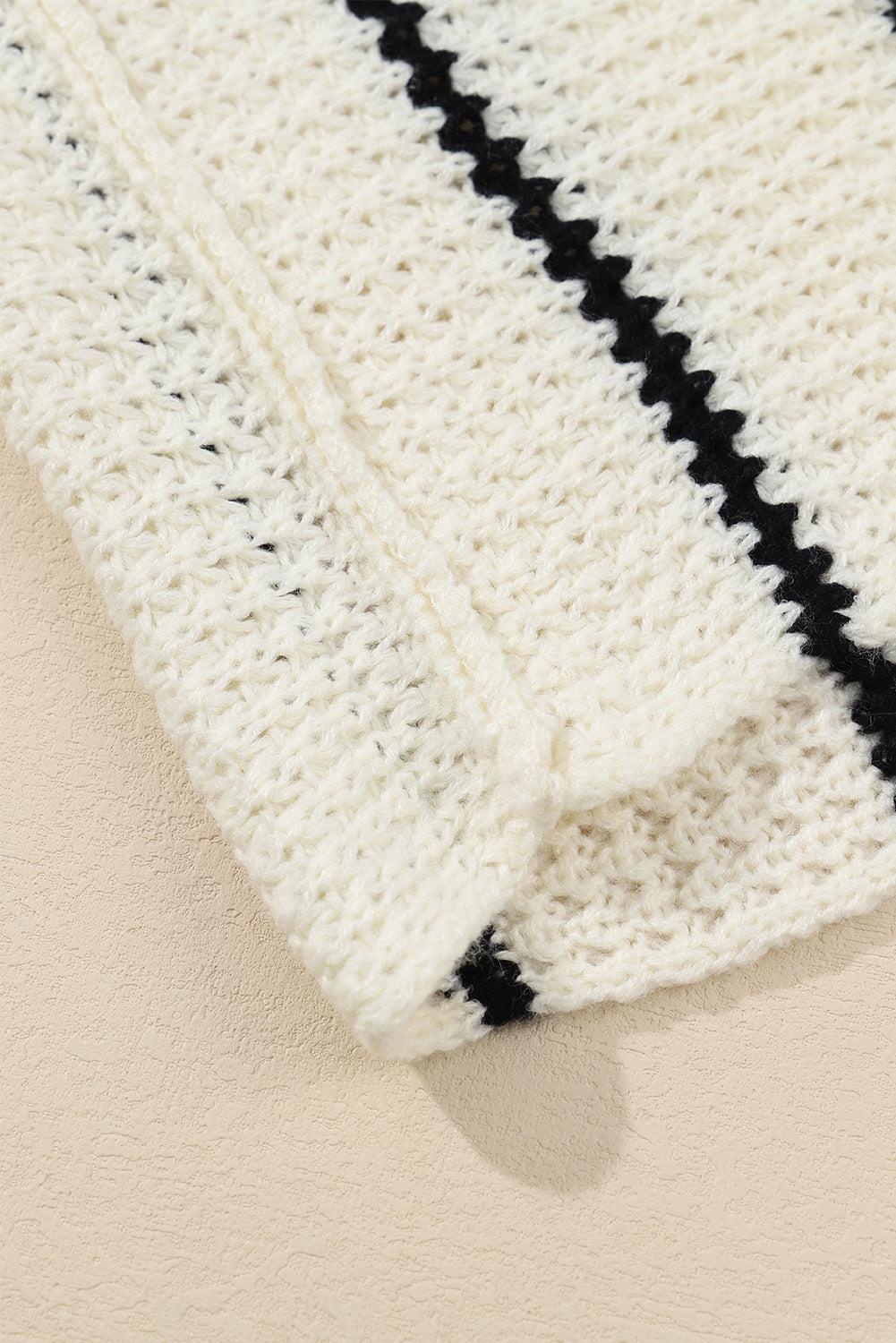Striped Tunic Sweater Product Image