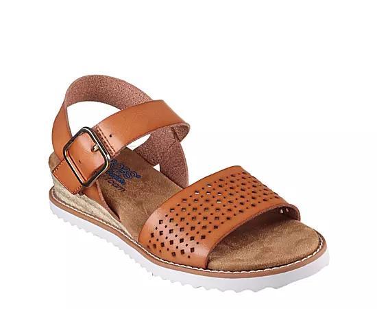 BOBS by Skechers™ Desert Kiss Sunny Flair Women's Sandals, Size: 7.5, Luggage Product Image
