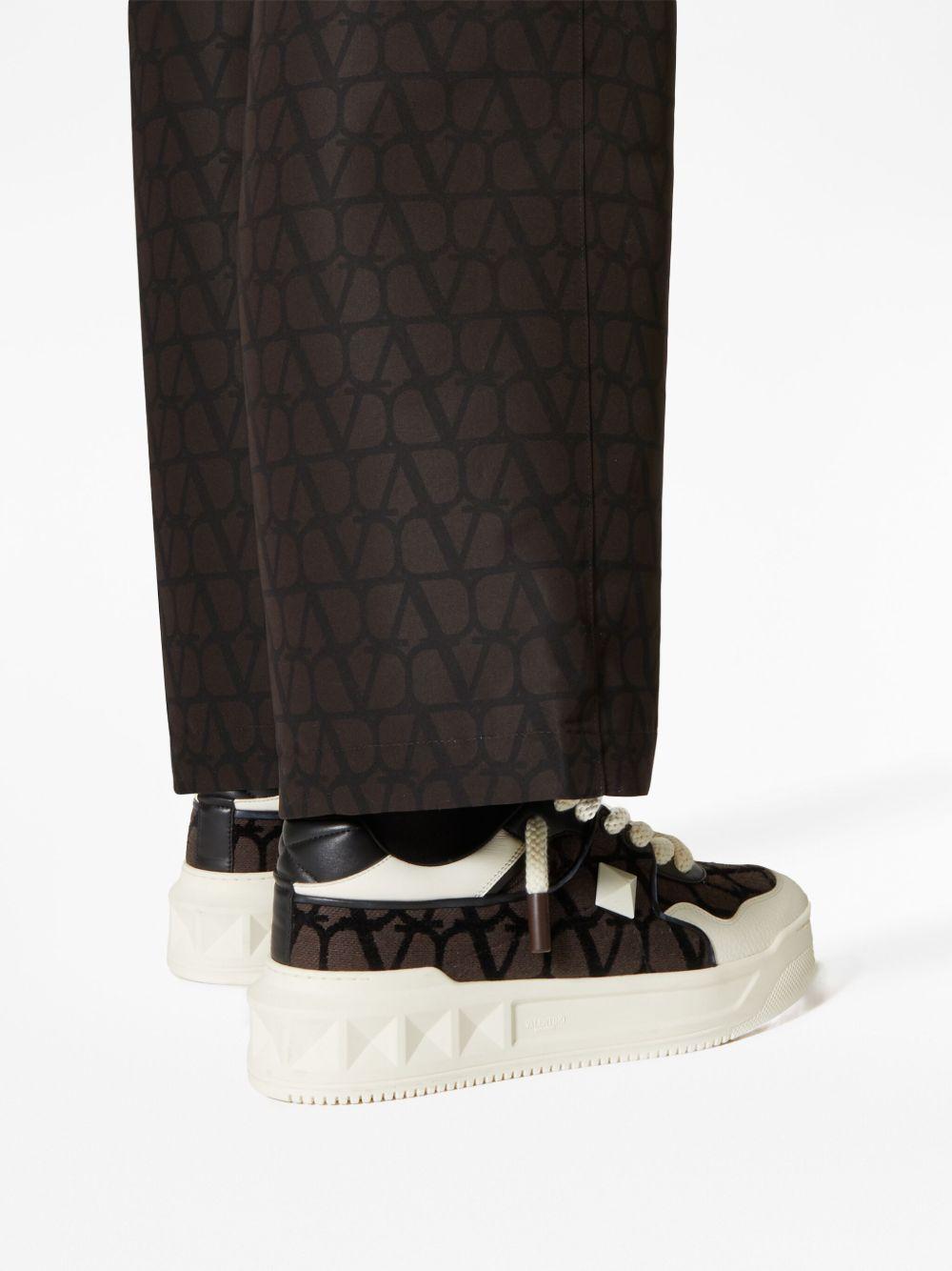 One Stud XL leather sneakers Product Image