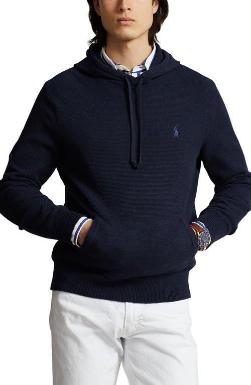 Mens Thermal Knit Hoodie Product Image