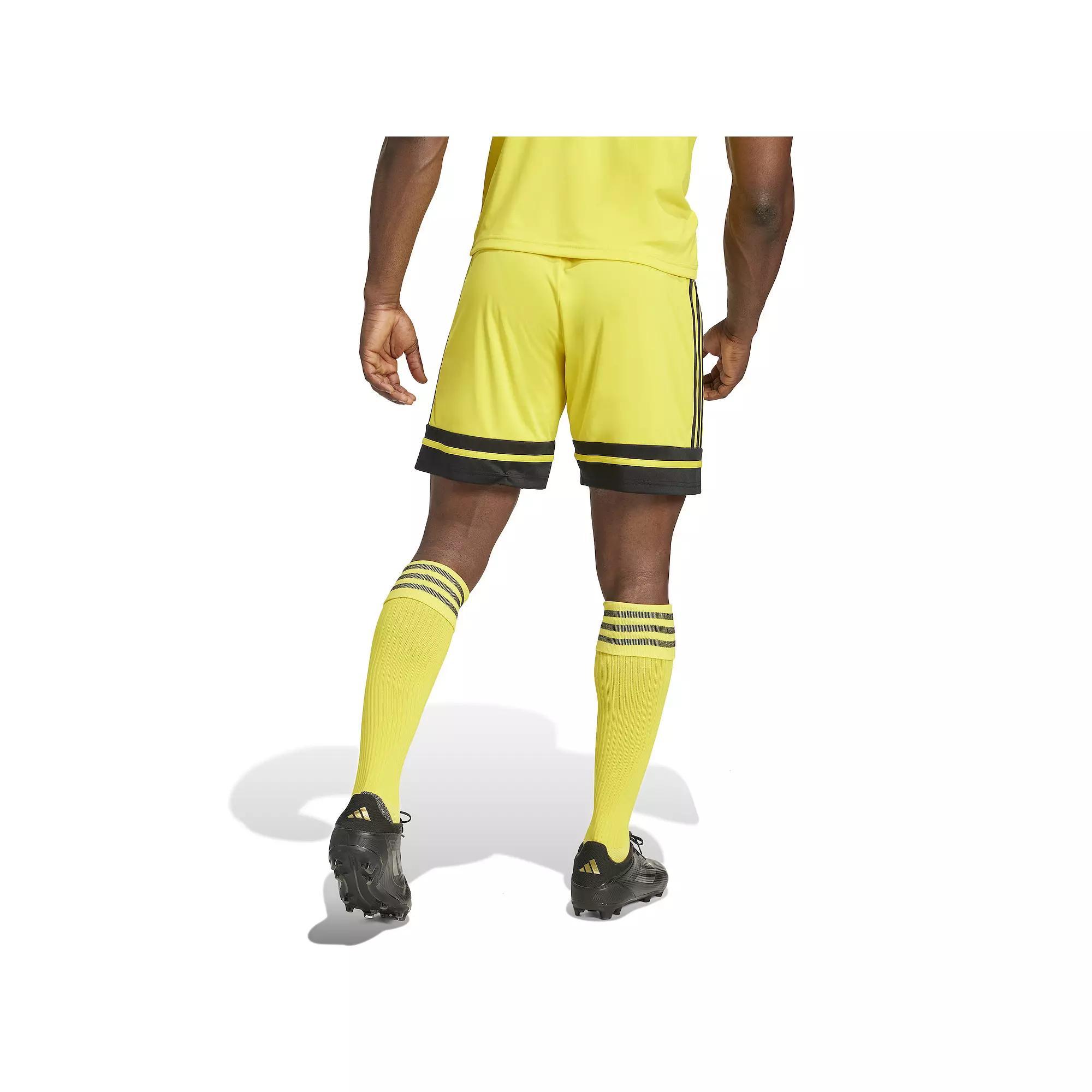 Men's adidas Squadra 25 Soccer Shorts, Size: XL, Yellow Product Image