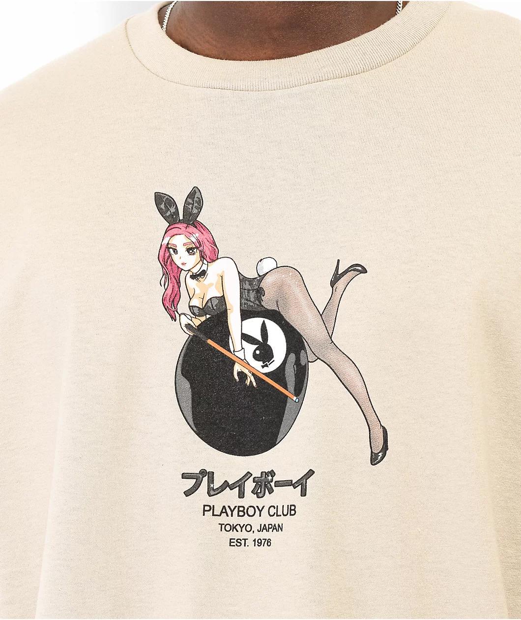 Color Bars x Playboy 8 Ball Sand T-Shirt Product Image