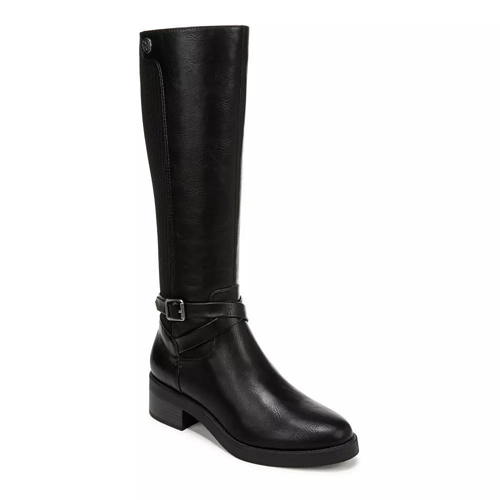 LifeStride Brittany Women's Tall Riding Boots in Regular and Wide Calf, Size: 9.5 Wide, Black Product Image