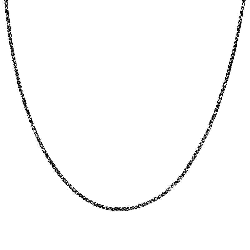Men's LYNX Stainless Steel Wheat Chain Necklace, Size: 18" Product Image