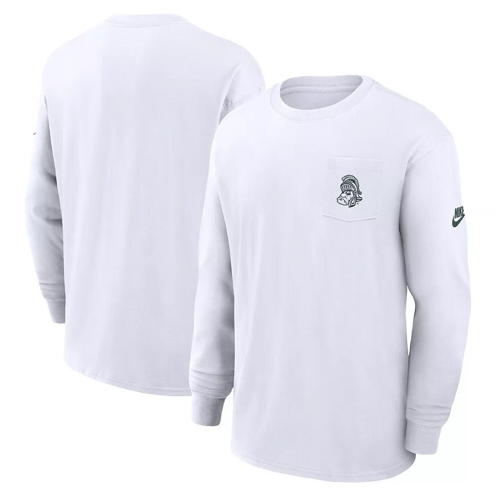 Michigan State Spartans Legacy Max90 Pocket Nike Men's College Long-Sleeve T-Shirt Product Image