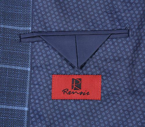 (38S) Regular Fit Blue Blazer Product Image