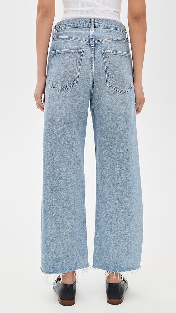 AGOLDE Low Curve Fray Jeans | Shopbop Product Image