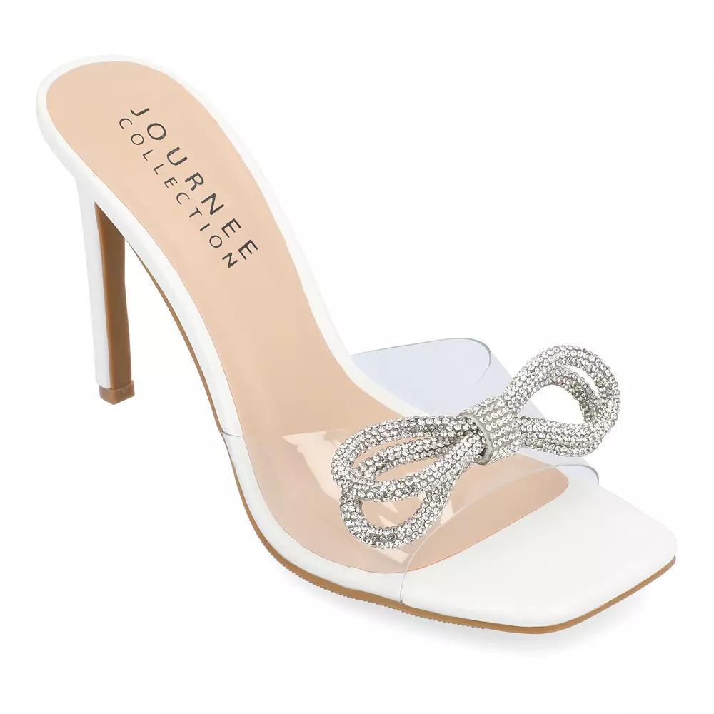 Journee Tru Comfort Foam™ Fenella Women's Dress Sandals, Size: 8.5, White Product Image