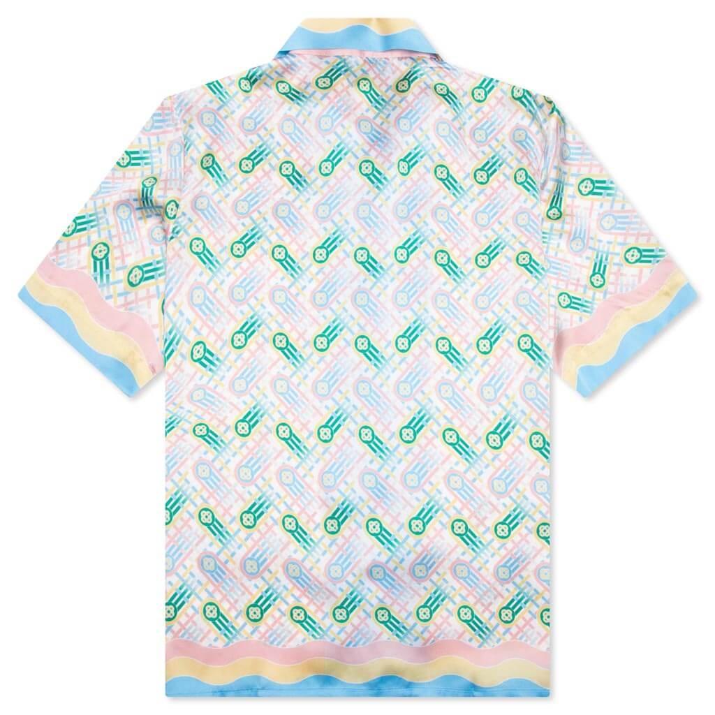 Cuban Collar S/S Shirt - Ping Pong Print Male Product Image