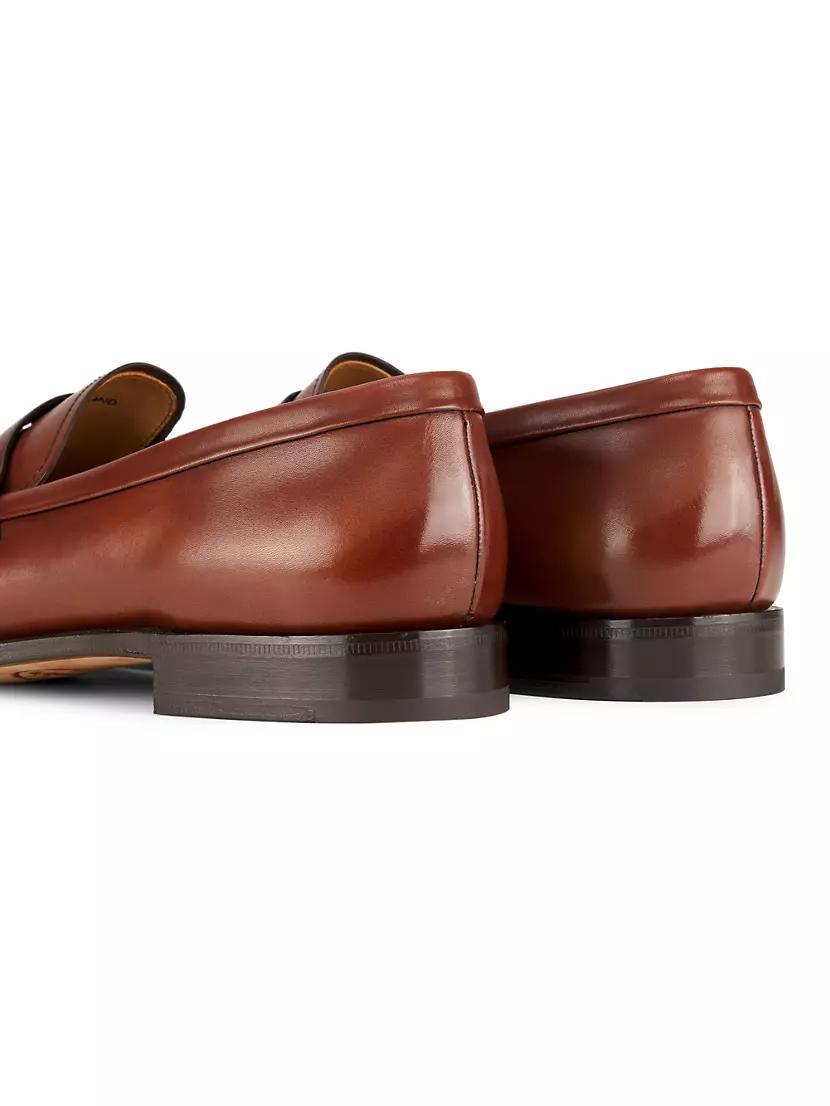 Mens Milford Leather Loafers Product Image