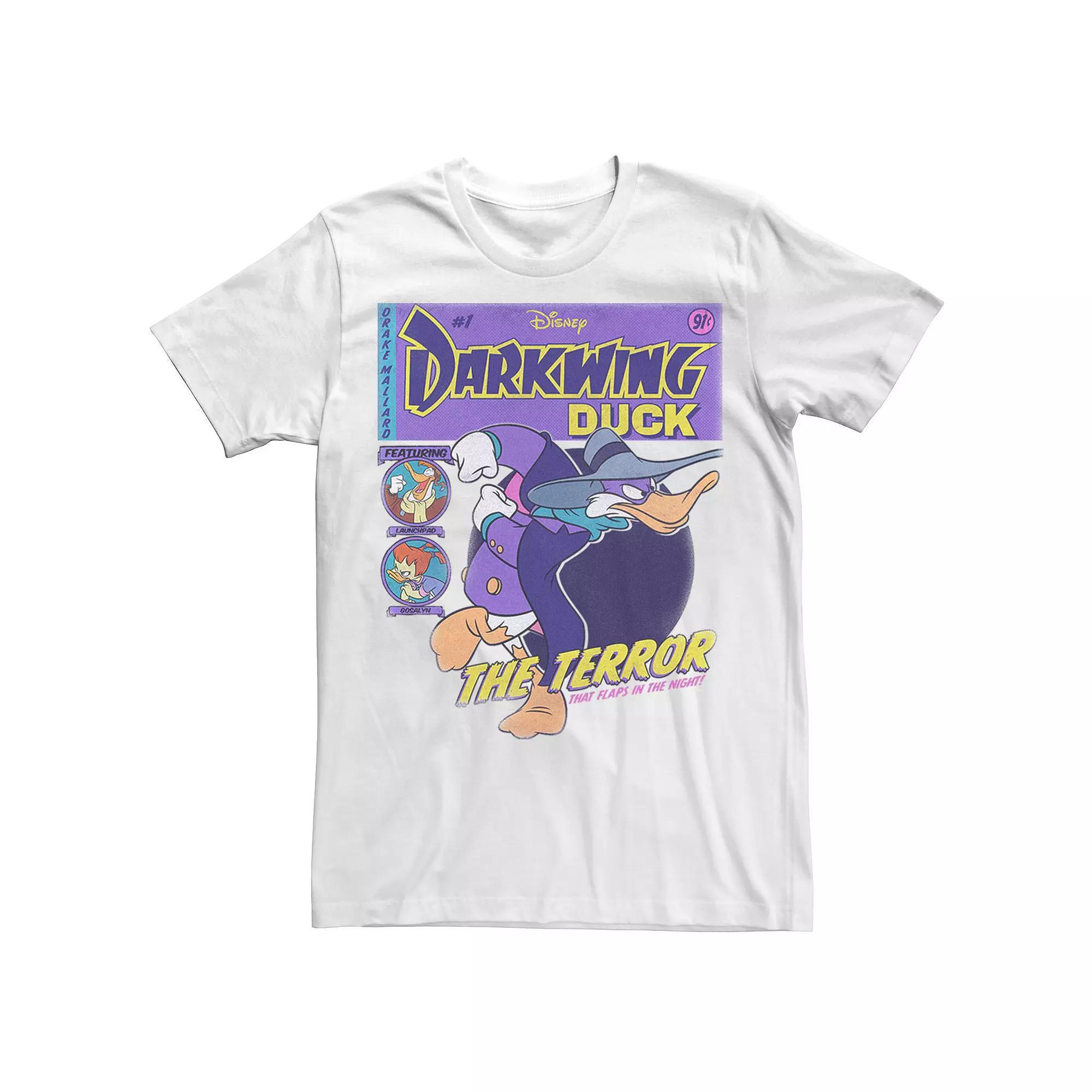 Disneys Darkwing Duck Mens Comic Cover Tee Product Image