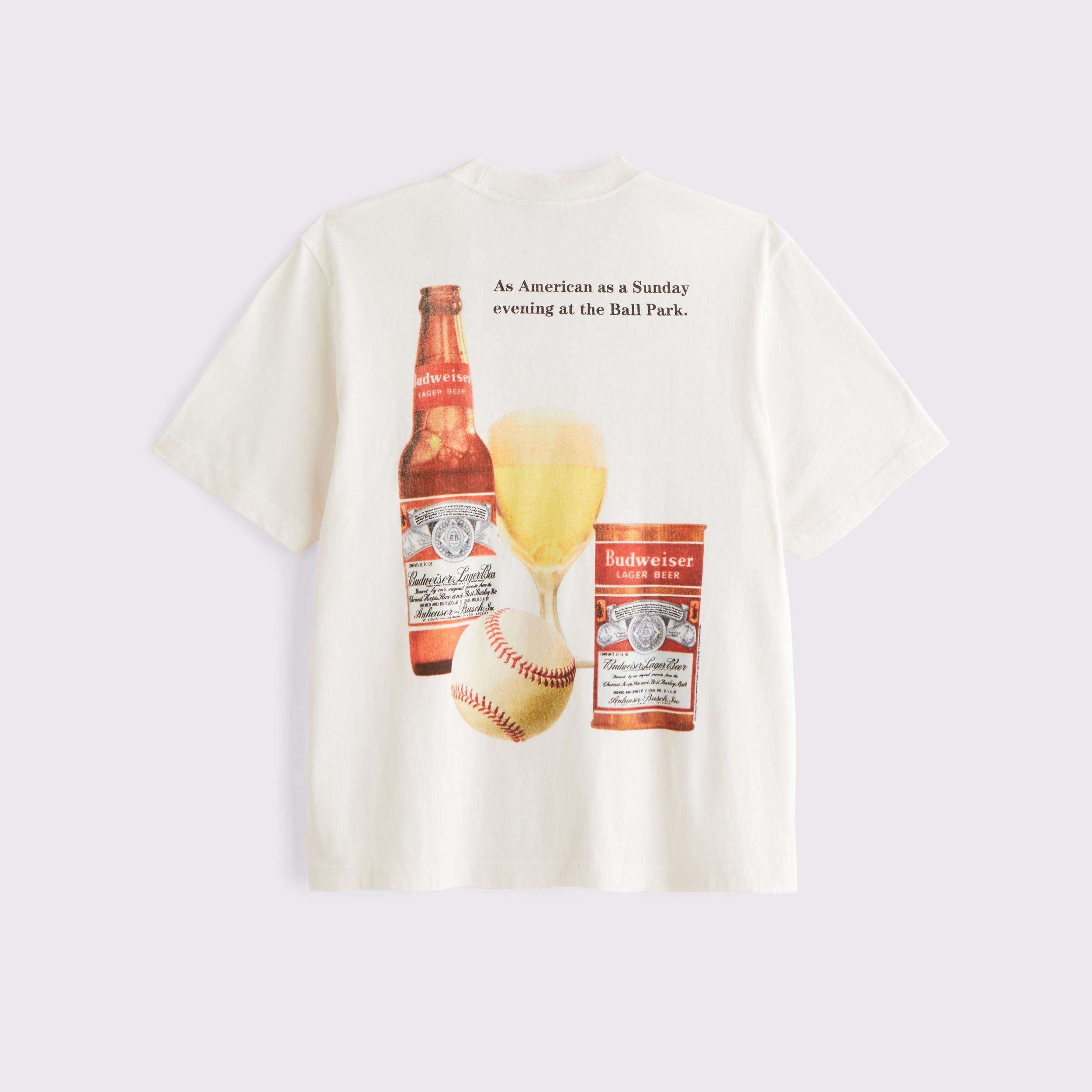 Budweiser Vintage-Inspired Graphic Tee Product Image