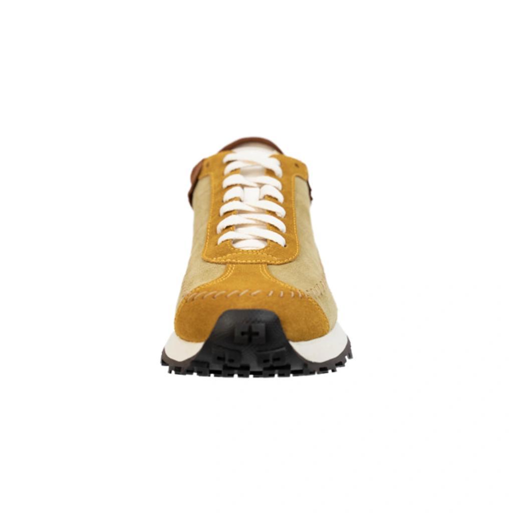 VISVIM Yellow & Brown Walpi Runner Sneakers Product Image
